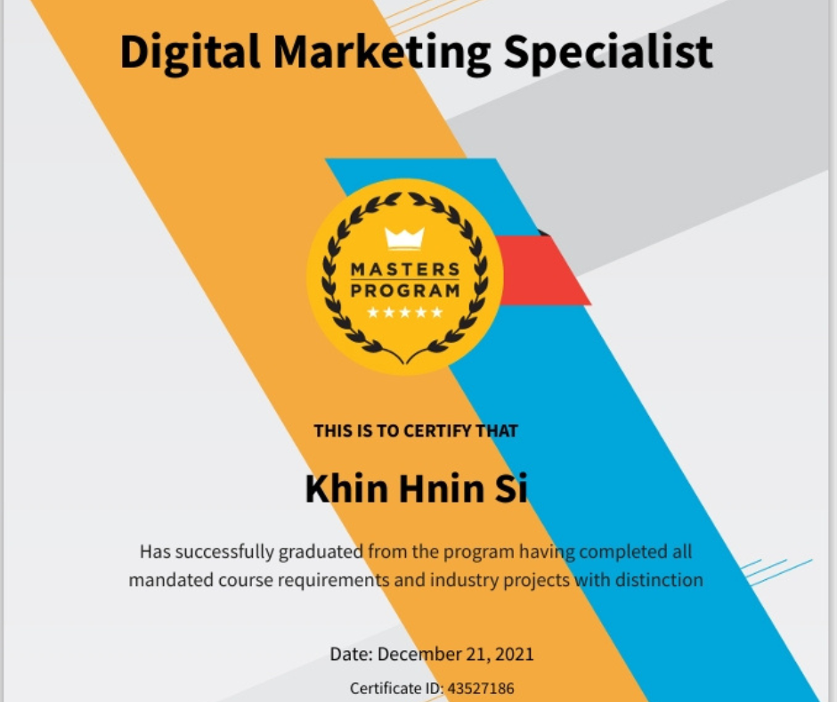 Full Stack Digital Marketing Certificate
